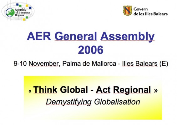 General Assembly of the AER 2006 announcement