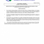 Resolution on the Charter of Fundamental Rights of the European Union