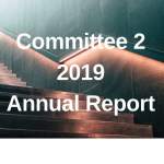 Committee 2 Annual Report June 2018 – May 2019