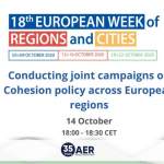 #EURegionsWeek – Conducting joint campaigns on Cohesion policy across European regions
