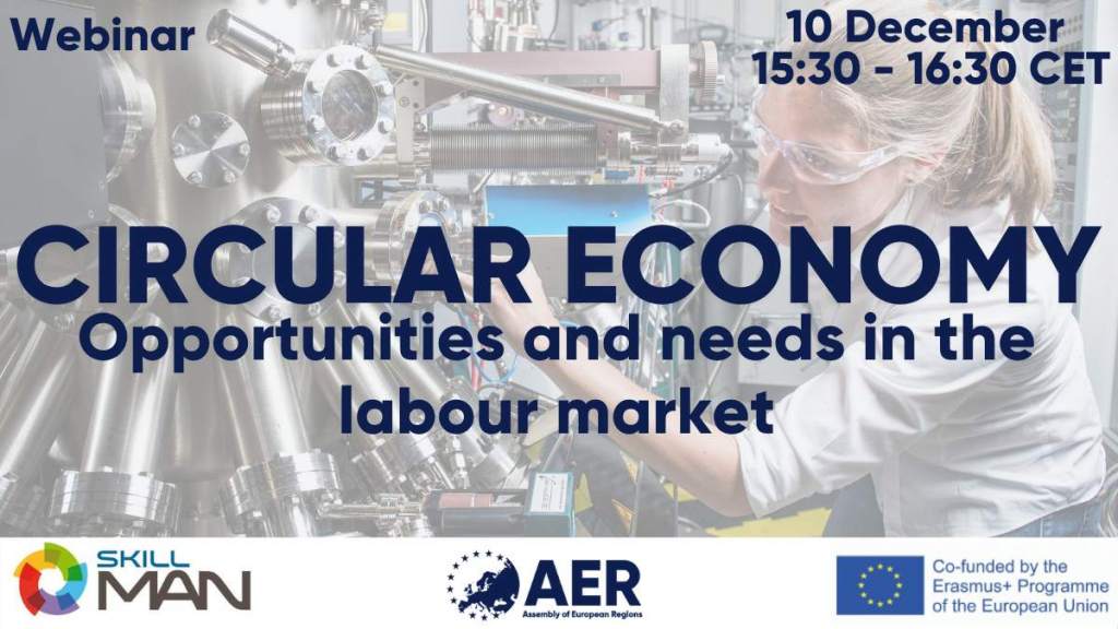 Join the Webinar 'Circular Economy: Opportunities and Needs in the Labour Market'