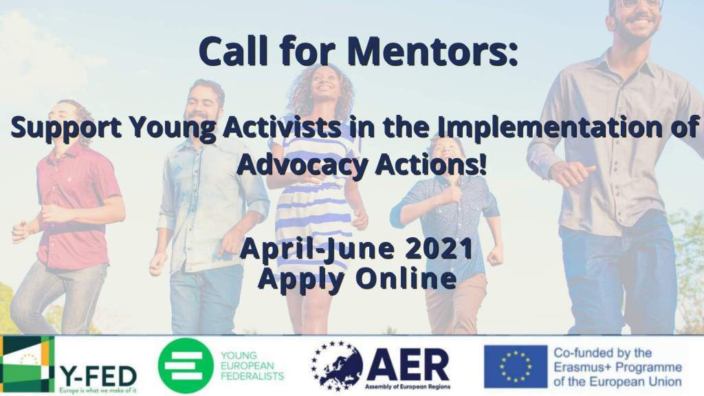 Call for Mentors: Support Young Activists in their Advocacy Actions!