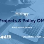 Job Vacancy: EU Projects & Policy Officer