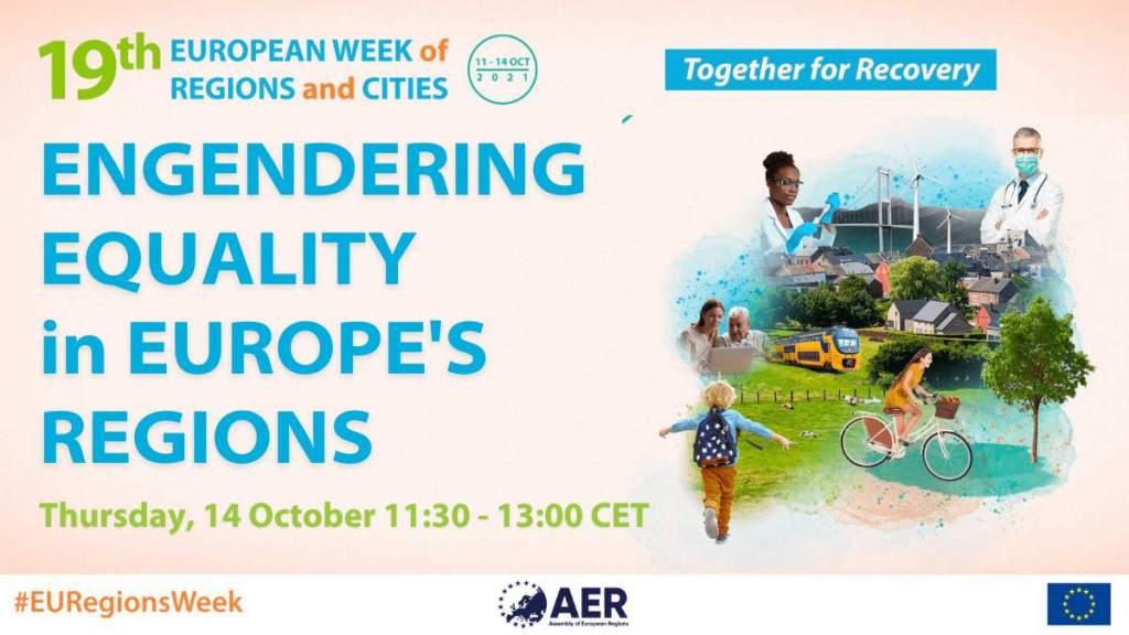 AER at EU Regions Week 2021 – Online Debate on Gender Equality – Assembly European Regions