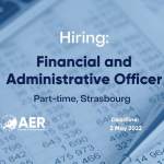 Job Vacancy: Financial and Administrative Officer