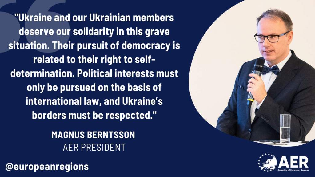 AER releases statement on Invasion of Ukraine