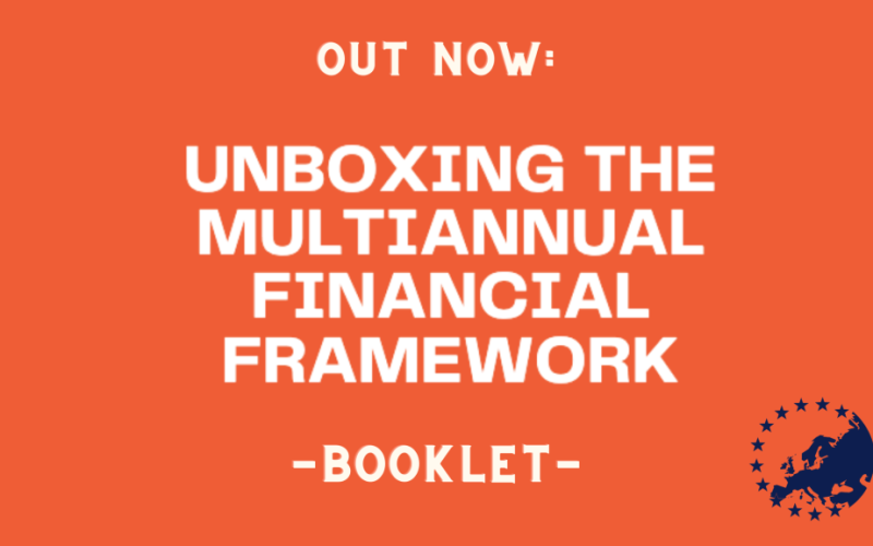 OUT NOW: AER Booklet on “Unboxing the Multiannual Financial Framework 2021-2027”