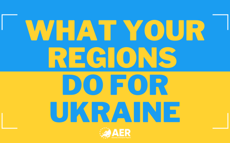 AER’s Regions stand with Ukraine – European solidarity in action