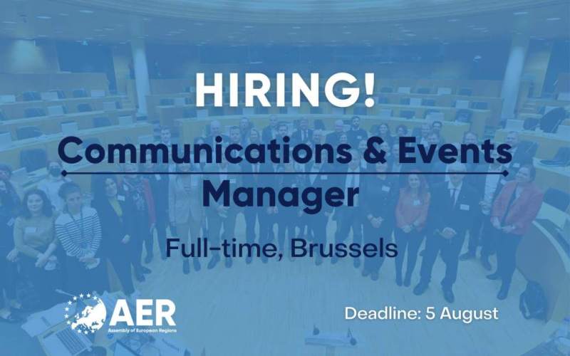 We’re hiring a Communications & Events Manager!