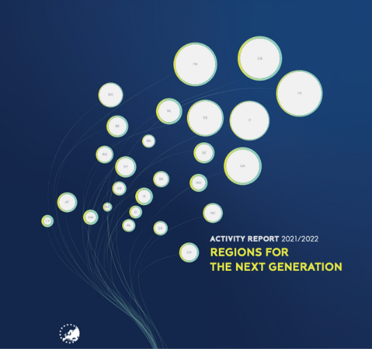 AER Activity Report 2022 — ‘Regions for the Next Generation’ is out now!