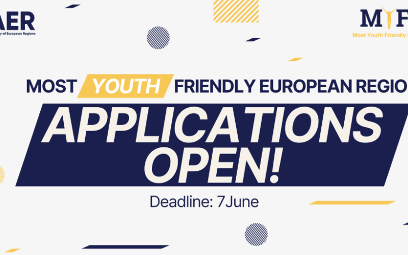 The MYFER Award is back! Be the next Most Youth-Friendly European Region
