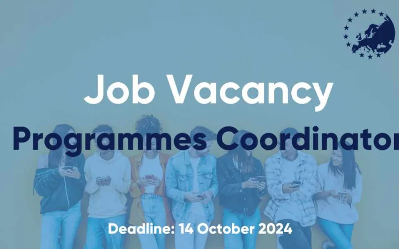 Job Vacancy – Programmes Coordinator