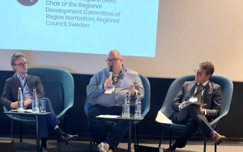 AER Vice President Johannes Sundelin Promotes Cross-Border Solutions for Europe’s Green Industrial Transition